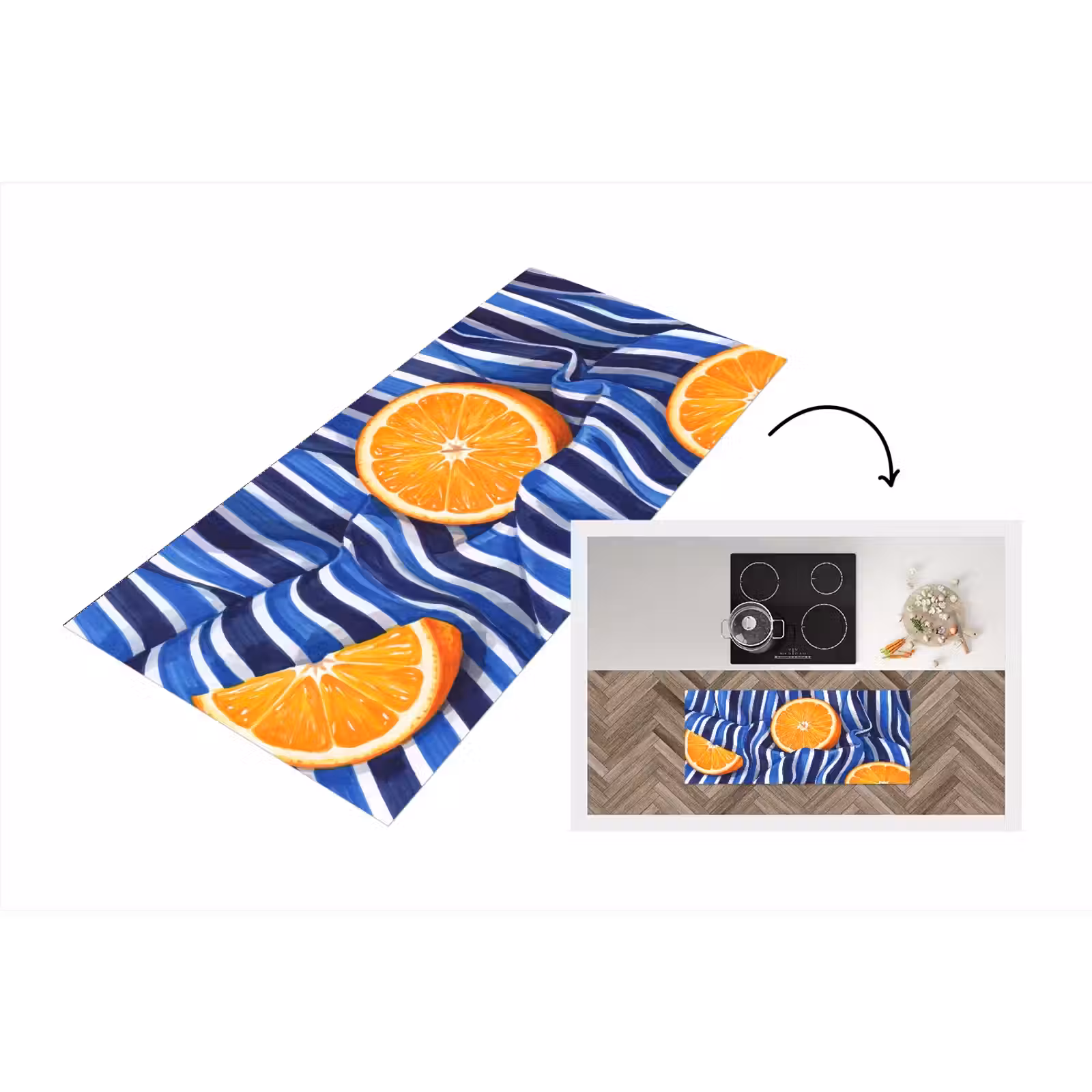 Keukenloper - Eten - Fruit - Oranje — 1