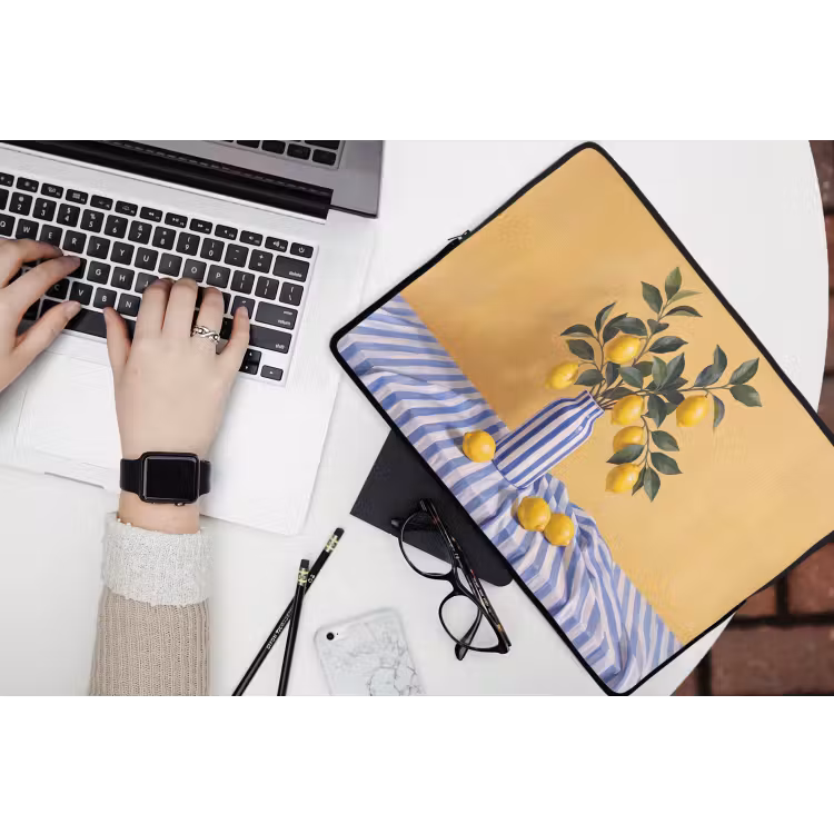 Laptophoes - Citroen - Stilleven - Modern — 3