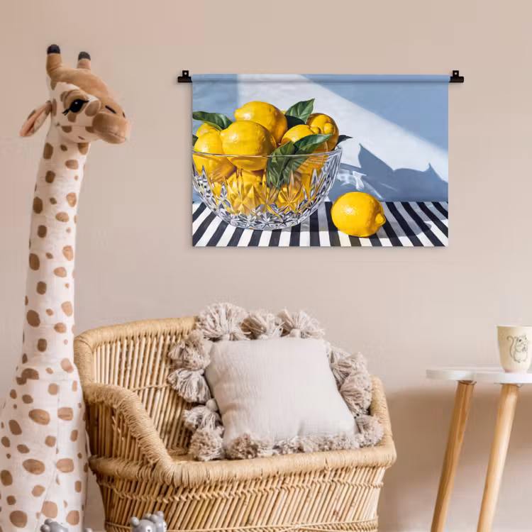 Wandkleed - Citroenen - Fruit - Geel — 5