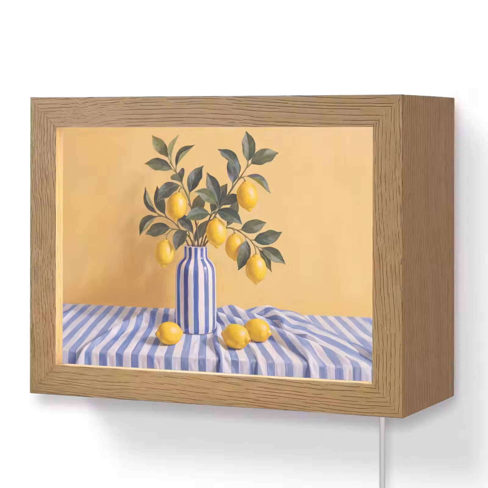 Lightbox - Wandlamp - Citroen - Stilleven - Modern — 1