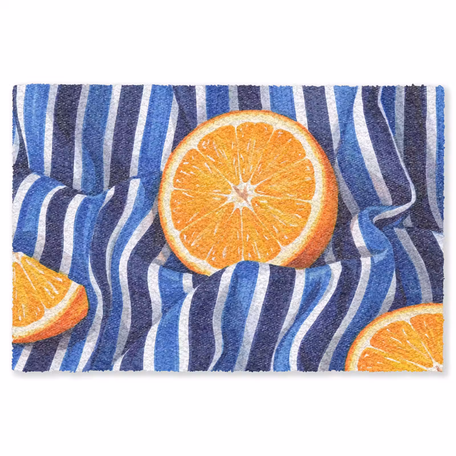 Vloerkleed - Eten - Fruit - Oranje — 1