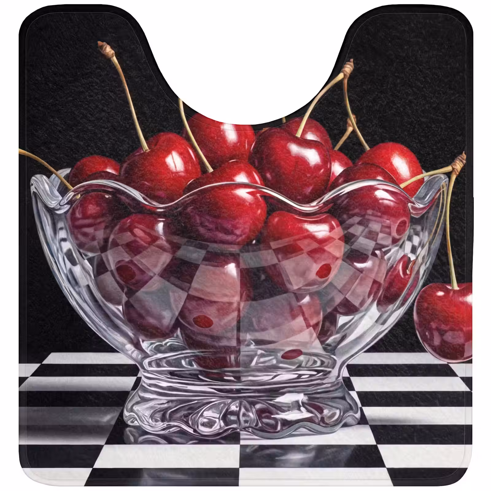 Wc Mat - Eten - Kersen - Rood — 1