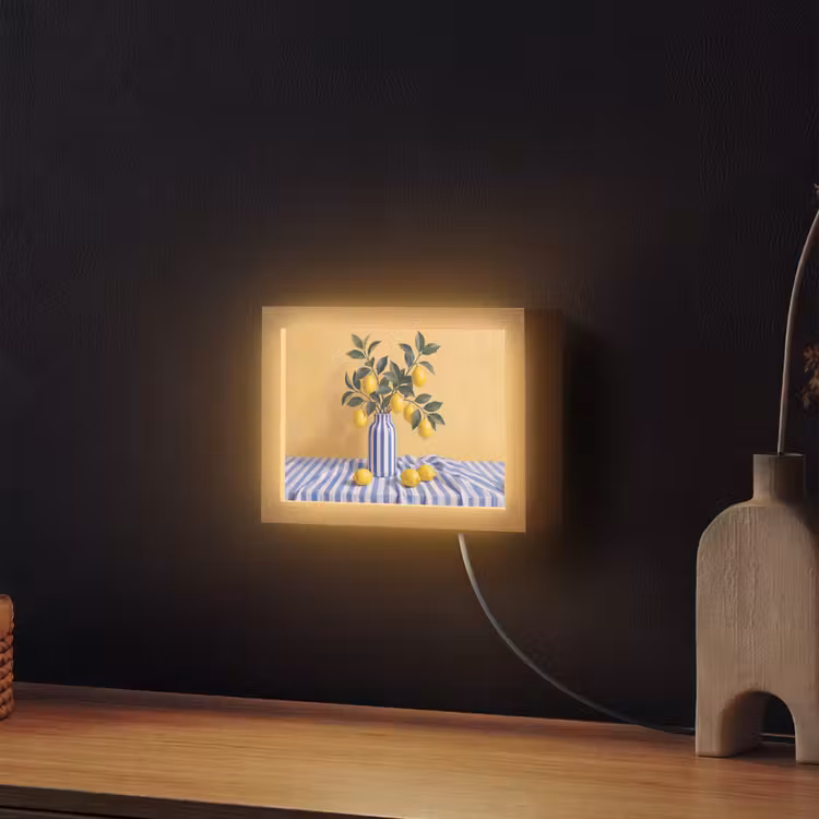 Lightbox - Wandlamp - Citroen - Stilleven - Modern — 2
