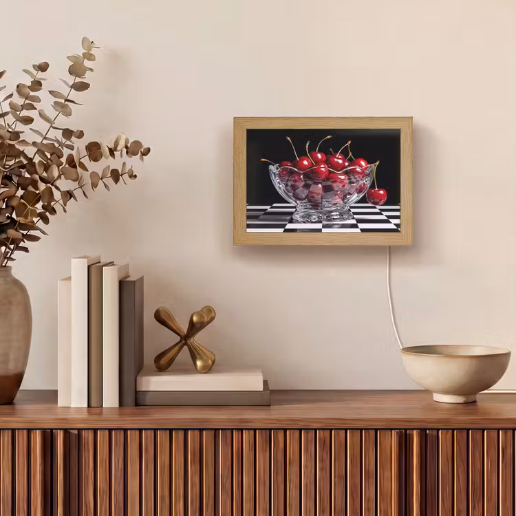 Lightbox - Wandlamp - Eten - Kersen - Rood — 4