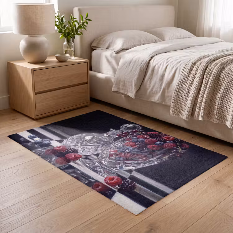 Vloerkleed - Bessen - Kristal - Stilleven — 5