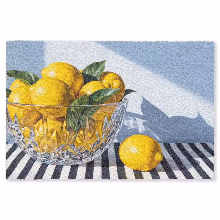 Vloerkleed - Citroenen - Fruit - Geel — 1