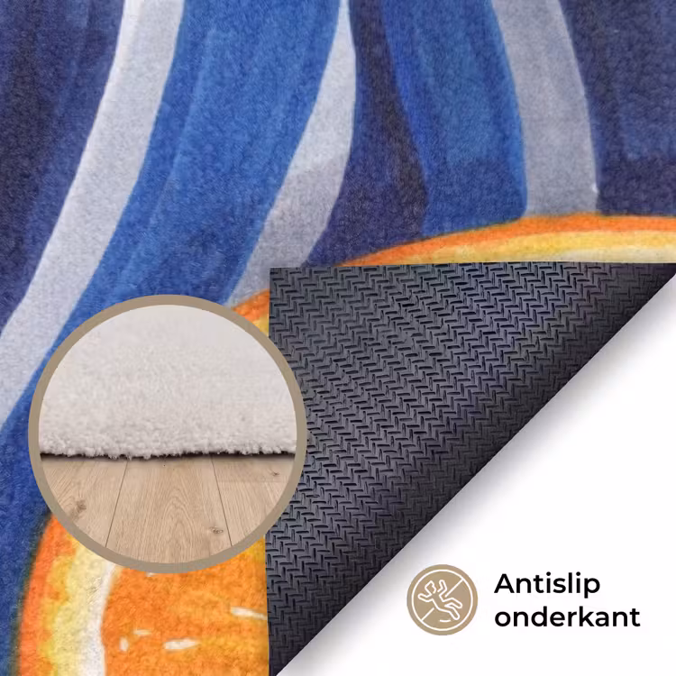 Vloerkleed - Eten - Fruit - Oranje — 4