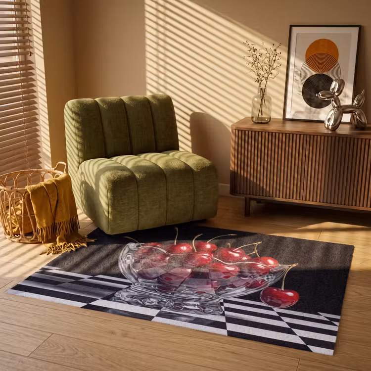 Vloerkleed - Eten - Kersen - Rood — 2