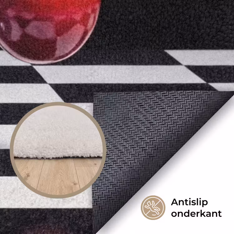Vloerkleed - Eten - Kersen - Rood — 4