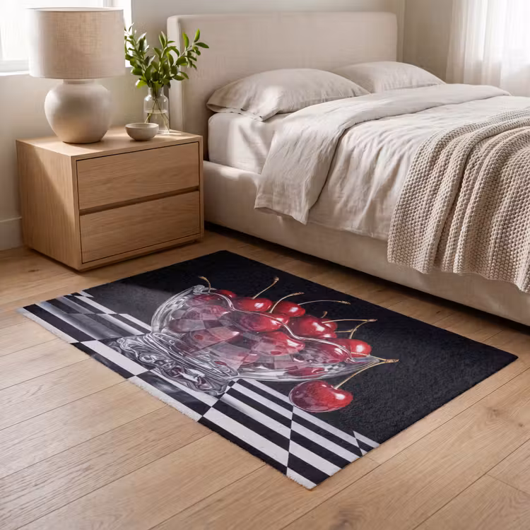 Vloerkleed - Eten - Kersen - Rood — 5