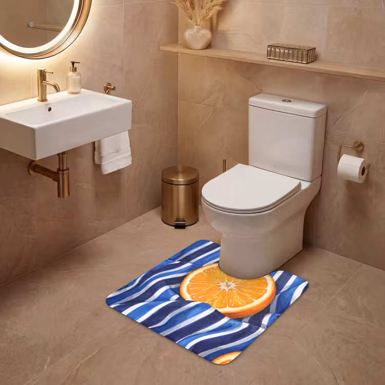 Wc Mat - Eten - Fruit - Oranje — 3