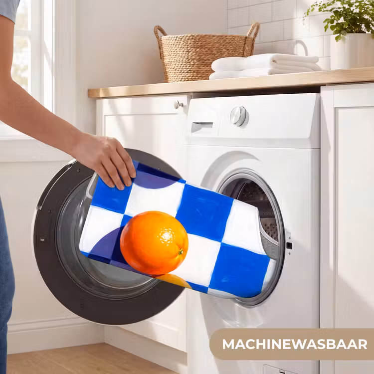 Wc Mat - Sinaasappel - Geruit - Eten — 6