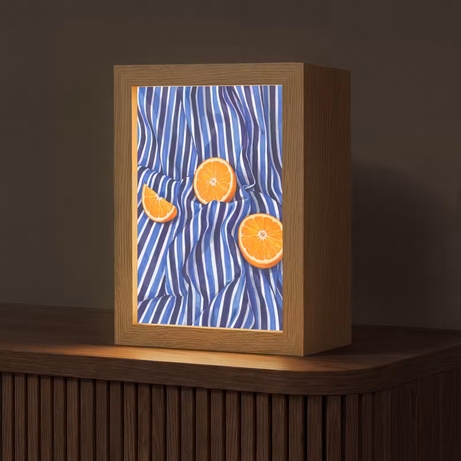 Tafellamp - Eten - Fruit - Oranje — 1