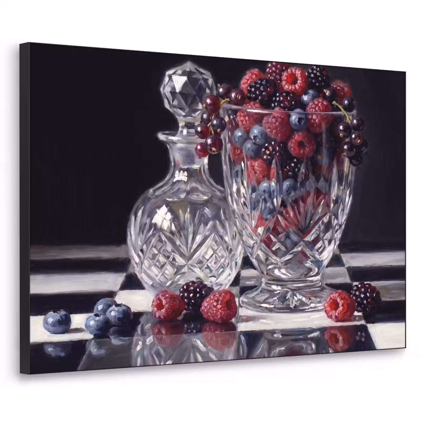 Art Frame - Bessen - Kristal - Stilleven — 1