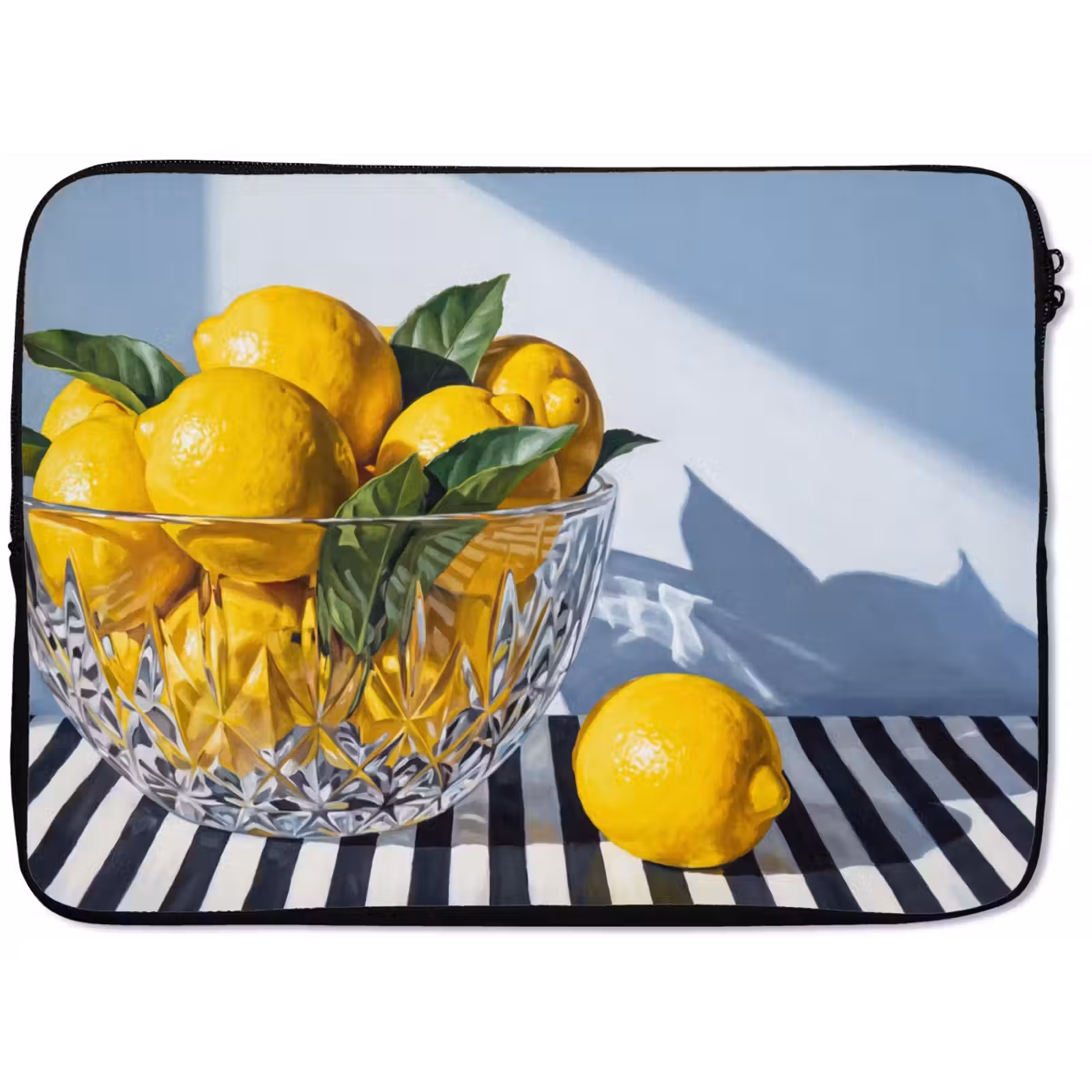 Laptophoes - Citroenen - Fruit - Geel — 1