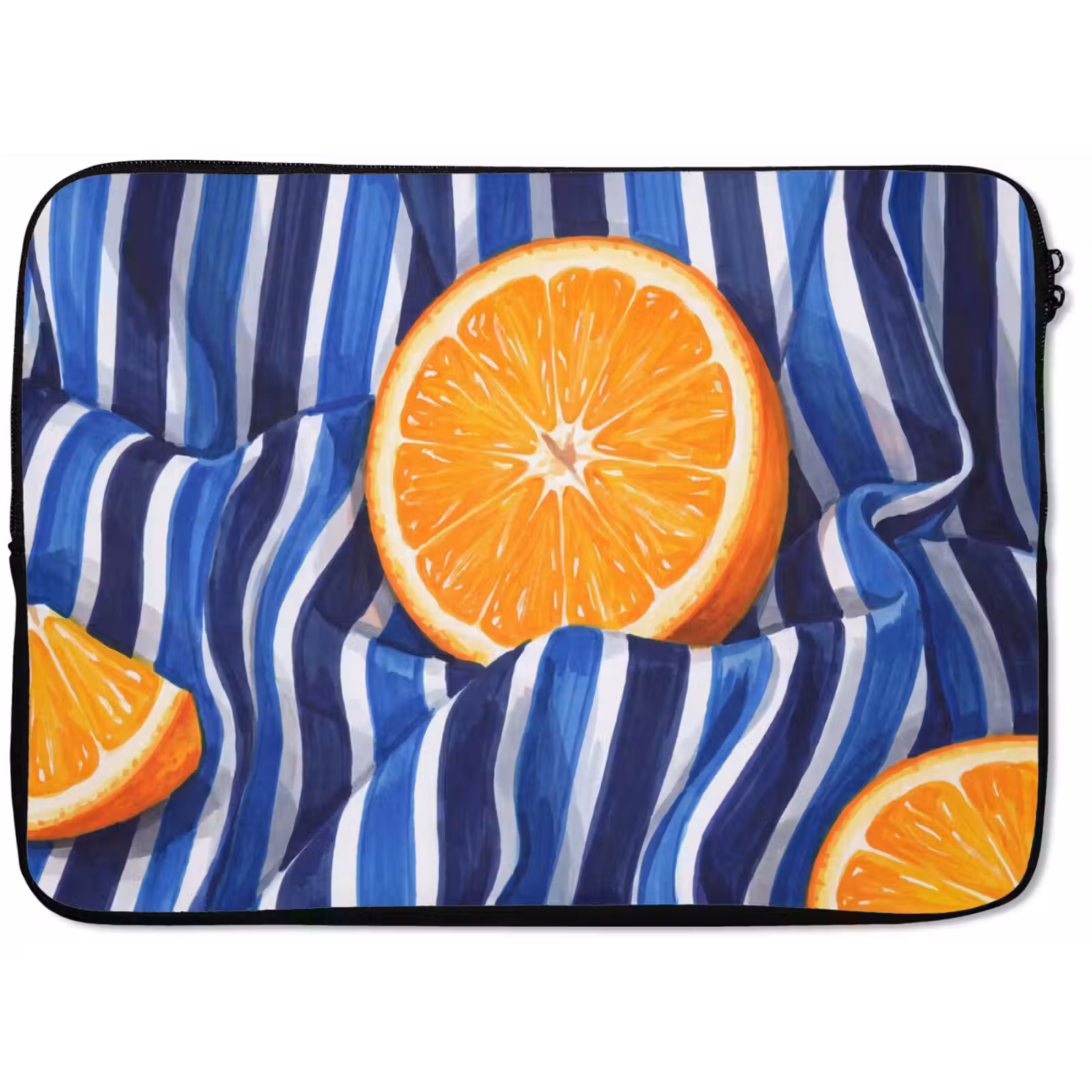 Laptophoes - Eten - Fruit - Oranje — 1