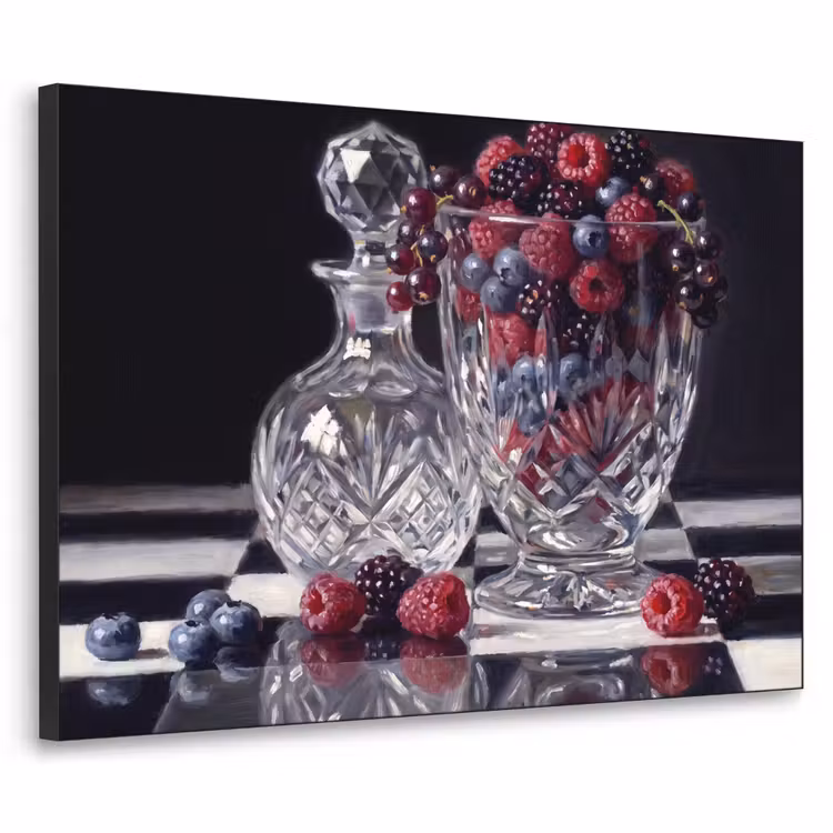 Art Frame - Bessen - Kristal - Stilleven — 1