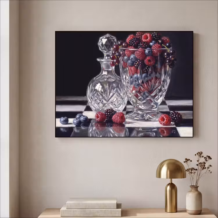 Art Frame - Bessen - Kristal - Stilleven — 5