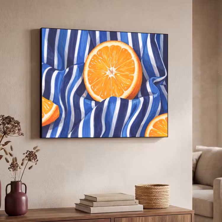 Art Frame - Eten - Fruit - Oranje — 7