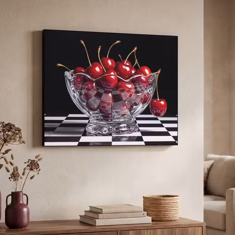 Art Frame - Eten - Kersen - Rood — 7
