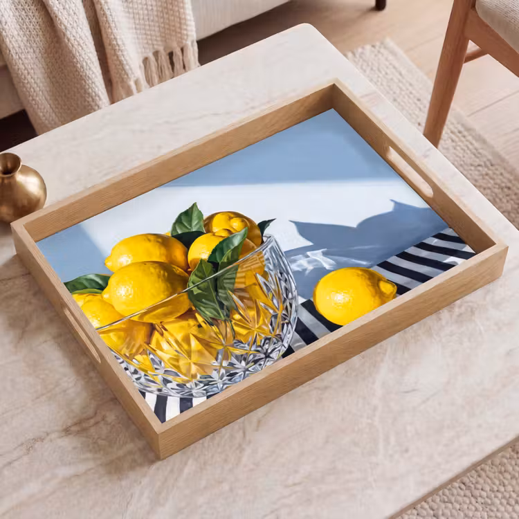 Dienblad - Citroenen - Fruit - Geel — 2