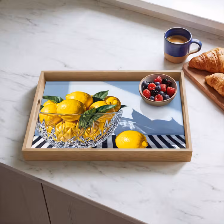 Dienblad - Citroenen - Fruit - Geel — 4