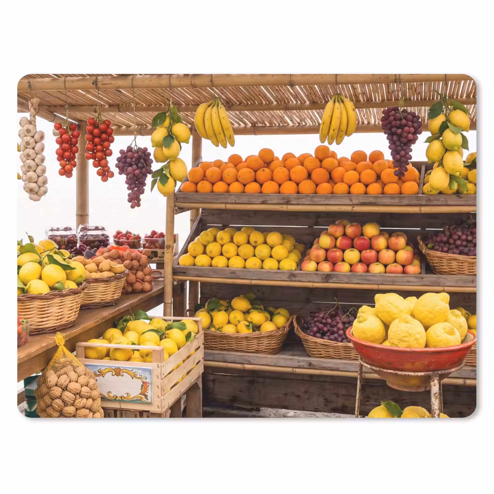 Muismat - Marktkraam - Fruit - Vers — 1