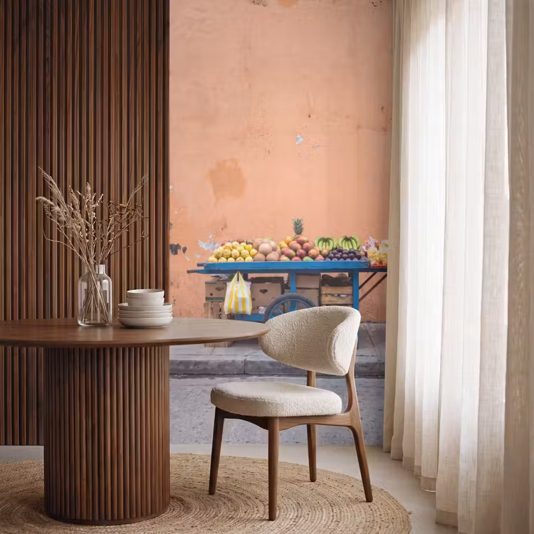 Behang - Fruit - Kar - Straat — 4