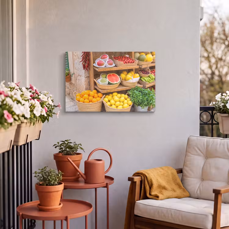 Buiten canvas - Fruit - Markt - Vers — 3