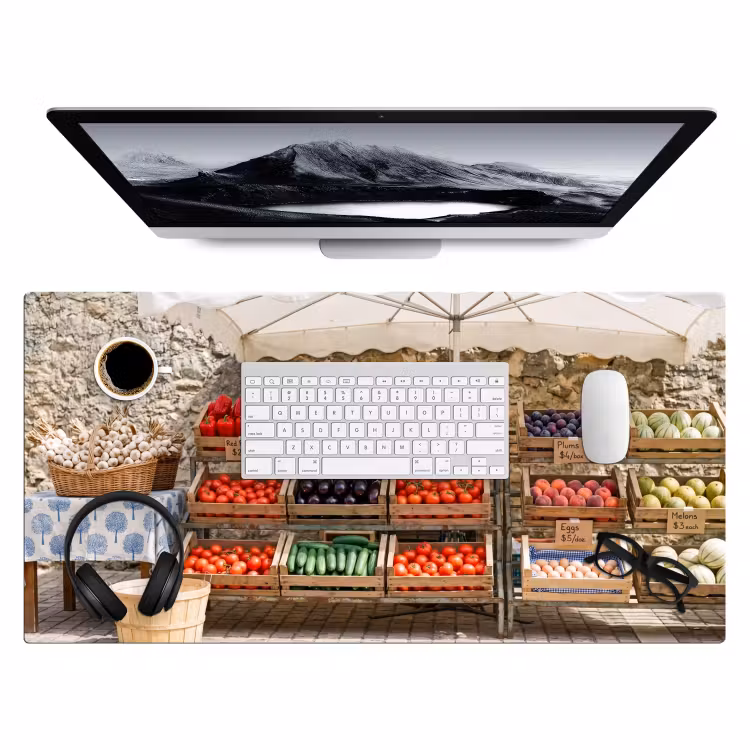 Bureau onderlegger - Eten - Markt - Vers — 4
