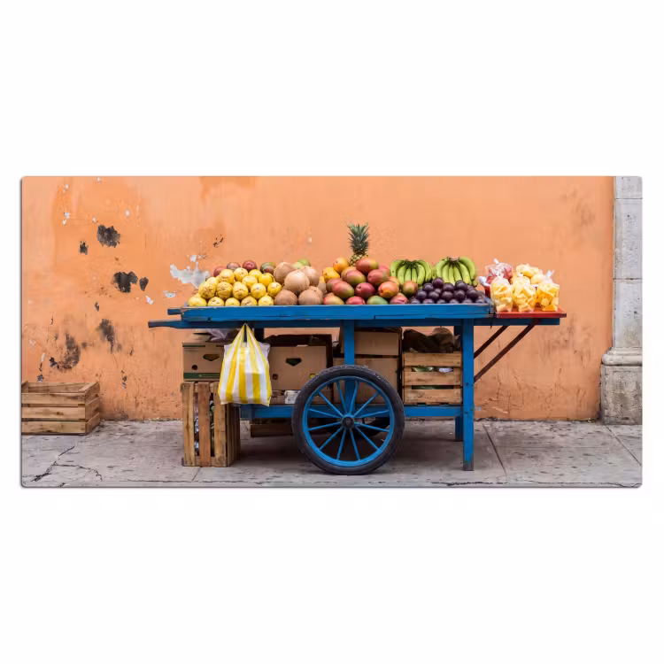 Bureau onderlegger - Fruit - Kar - Straat — 2