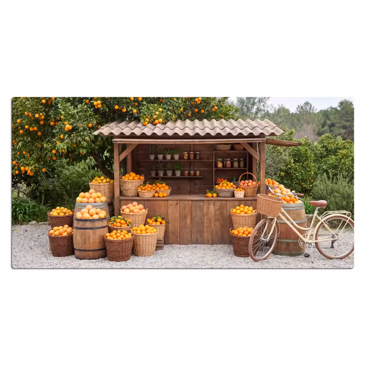 Bureau onderlegger - Fruit - Markt - Landelijk — 2
