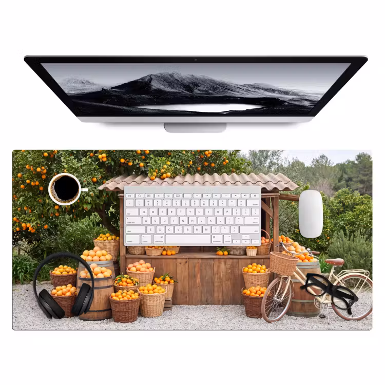 Bureau onderlegger - Fruit - Markt - Landelijk — 4