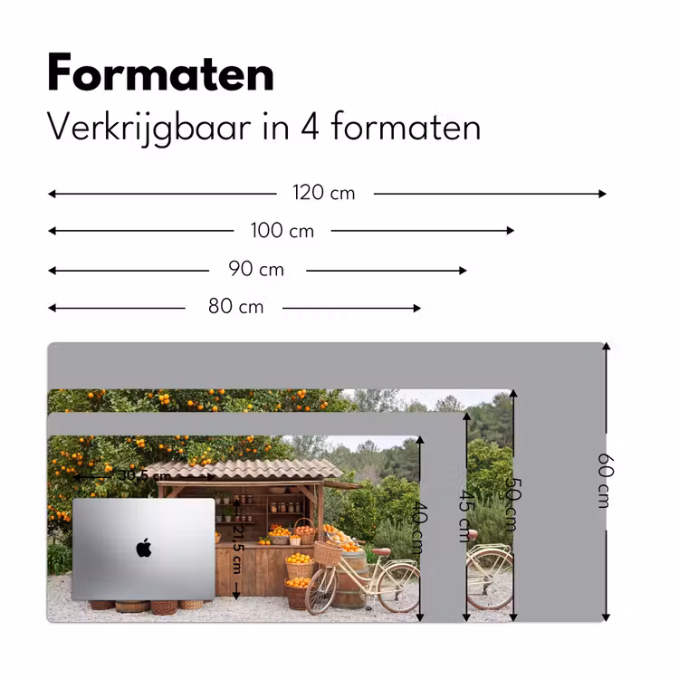 Bureau onderlegger - Fruit - Markt - Landelijk — 8