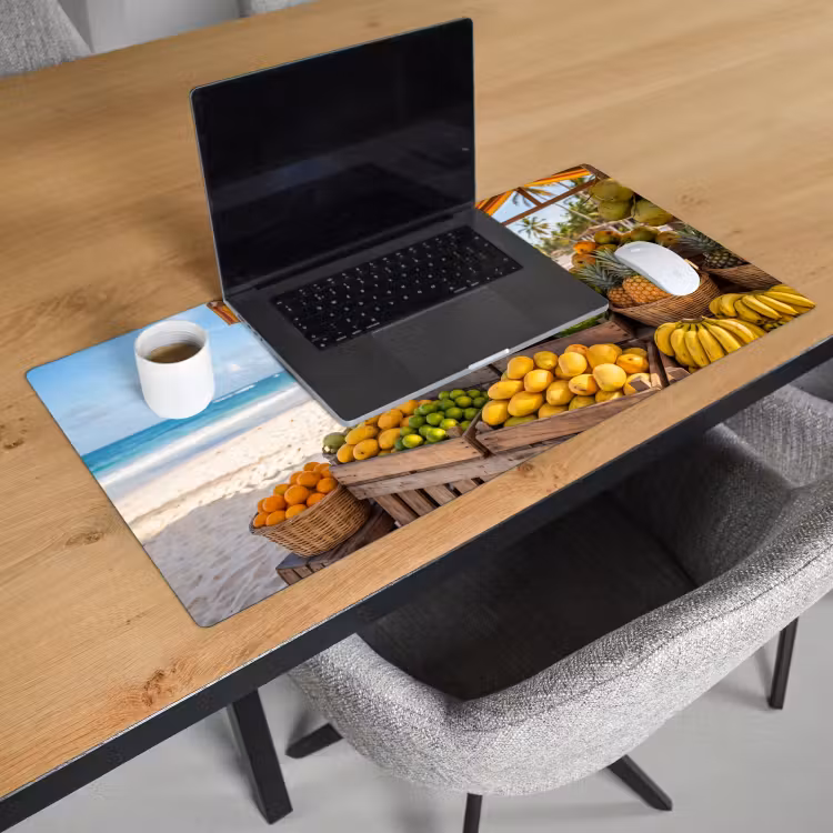 Bureau onderlegger - Fruit - Strand - Tropisch — 3