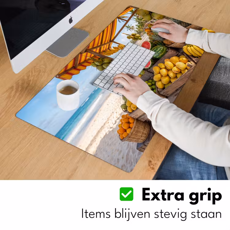 Bureau onderlegger - Fruit - Strand - Tropisch — 6