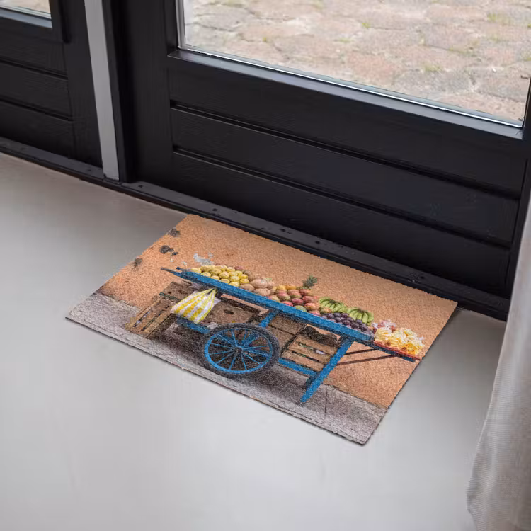 Deurmat - Fruit - Kar - Straat — 2