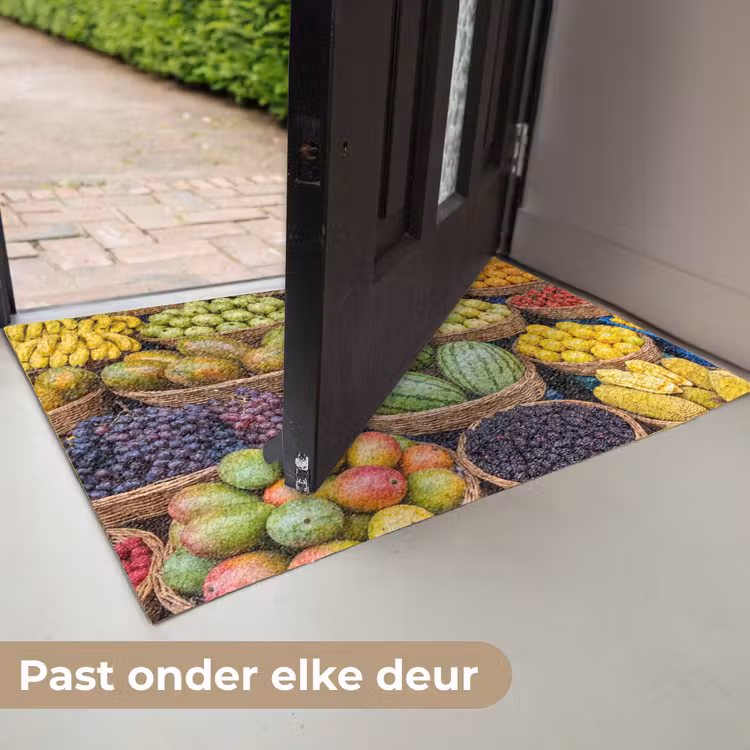 Deurmat - Fruit - Markt - Kleurrijk — 7