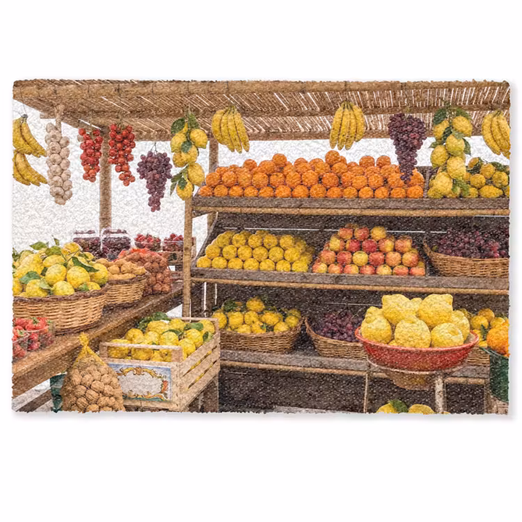 Deurmat - Marktkraam - Fruit - Vers — 1