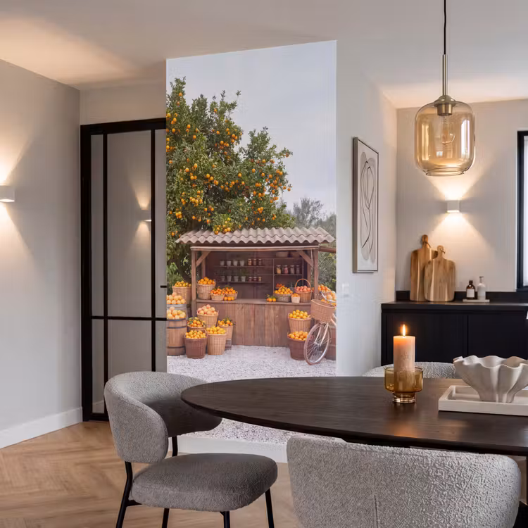 Behang - Fruit - Markt - Landelijk β 5