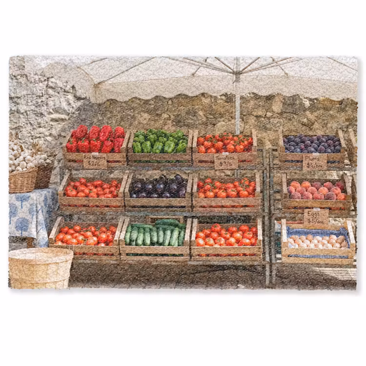 Deurmat - Eten - Markt - Vers — 1