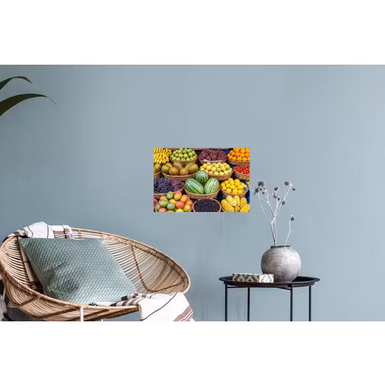 Muursticker - Fruit - Markt - Kleurrijk — 4