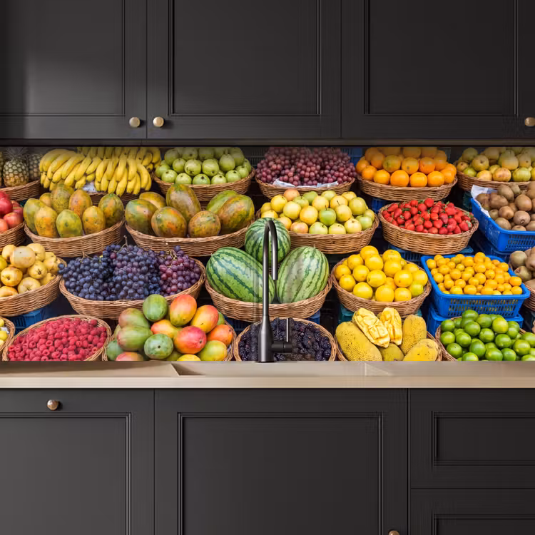 Keuken achterwand - Fruit - Markt - Kleurrijk — 6