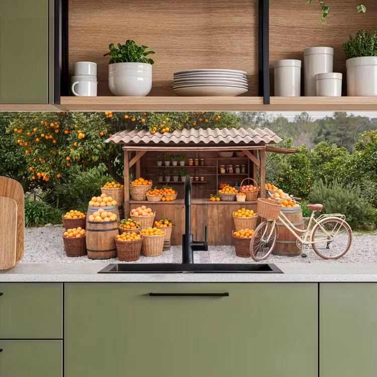 Keuken achterwand - Fruit - Markt - Landelijk — 5