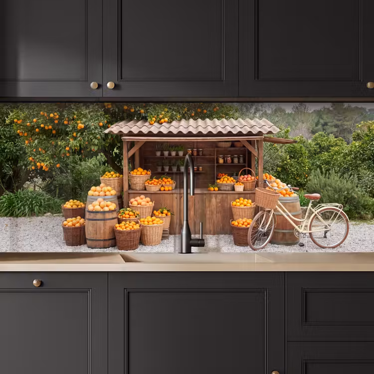 Keuken achterwand - Fruit - Markt - Landelijk — 6