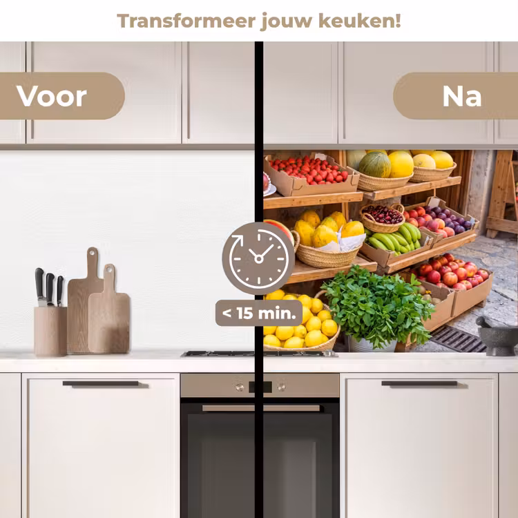 Keuken achterwand - Fruit - Markt - Vers — 2