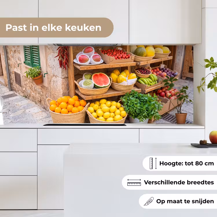 Keuken achterwand - Fruit - Markt - Vers — 4