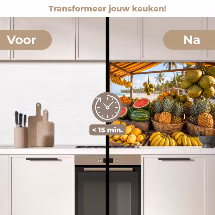 Keuken achterwand - Fruit - Strand - Tropisch — 2