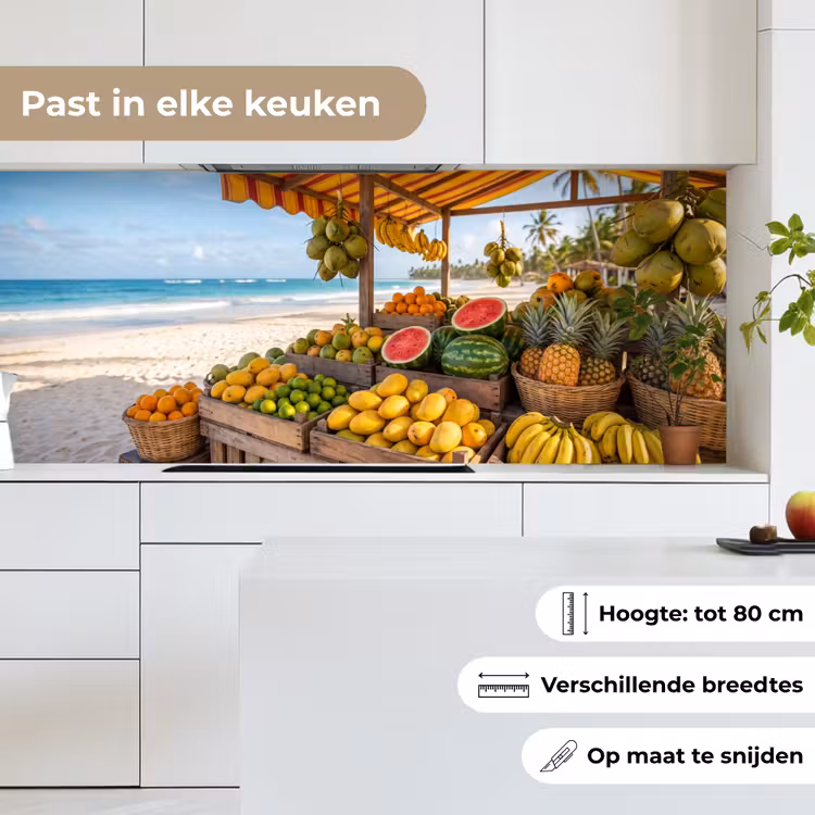 Keuken achterwand - Fruit - Strand - Tropisch — 4
