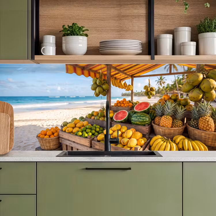 Keuken achterwand - Fruit - Strand - Tropisch — 5
